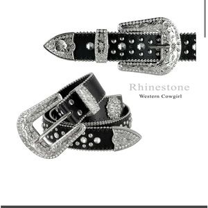 Rhinestone Belt Fashion Cowboy - Small